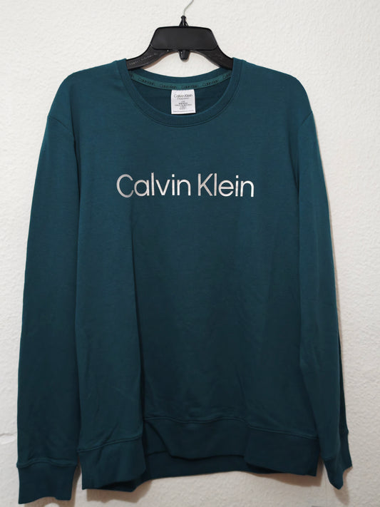 SUDADERA VERDE CALVIN KLEIN